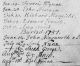 Francis and Abigail Wyman burials - 1750/51