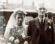 A wedding group: Nancy Westhead and her proud father Frank, 1946. A wedding group: Nancy Westhead and her proud father Frank, 1946.