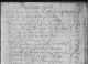 James Clibbons baptism, 1781