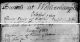 John Fox senior burial - 1727