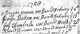 Richard Freeman burial - 1758 Richard Freeman burial - 1758