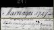 William Bowden marriage to Mary Yewd, 1747