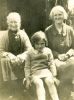 Sophia Drage, daughter Mabel and granddaughter Muriel.