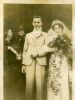Bride and groom: Eric Lloyd and Mamie Thompson, 1938