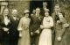 A wedding group: Jimmy Williams and Lily Lloyd, 10 Feb 1934